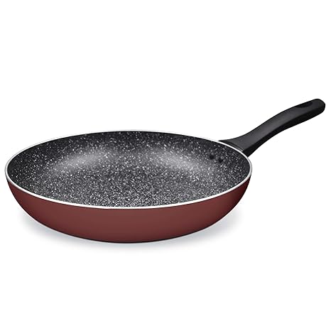 Treo by Milton Granito Induction Fry Pan, 26 cm, Burgundy