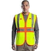 Wrangler mens High Visibility Safety Vest