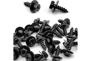 RBOKO 30pcs Hex Head Tapping Screw OE 90159-60498, Screws Replacement for RAV4 Avalon Camry Highlander Prius ES300h GS350