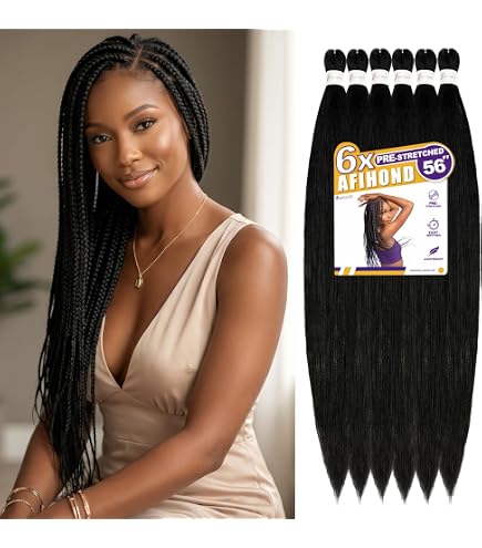 Amazon.com : Sensationnel X-pression Prestretched Braiding Hair