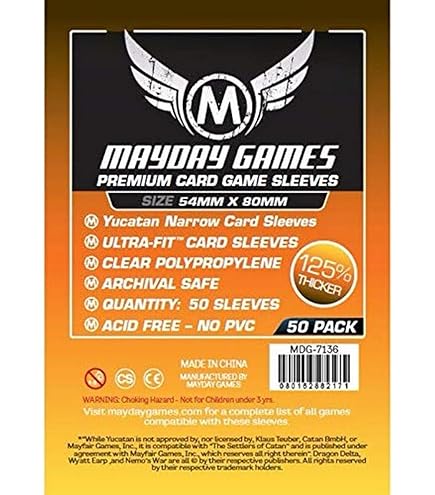 rivals for catan card sleeves Ryker