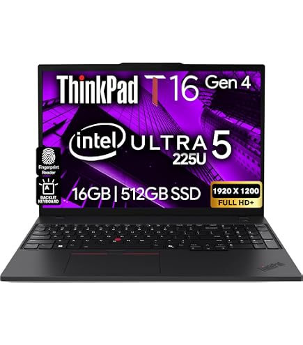 Lenovo ThinkPad P16v Gen 2, Intel Core Ultra 9, 96GB RAM, 4TB SSD, NVIDIA RTX 3000 Ada, Display 16'' 4K 800nit, Win 11 Pro