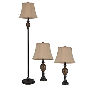 Décor Therapy MP1628 Floor Lamp Set Bronze