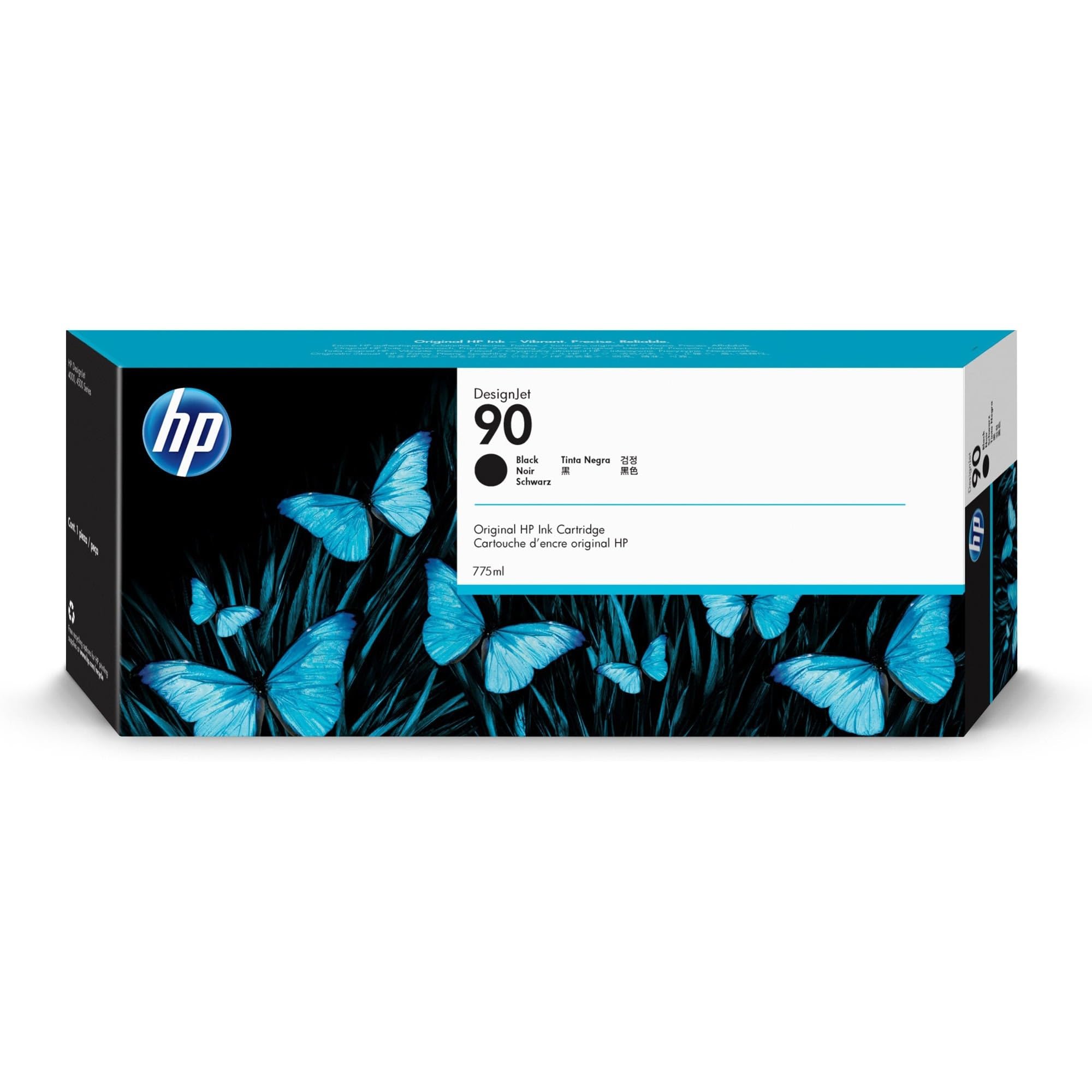 HP Original DJ4000 No.90 Black Ink Cart 775ml