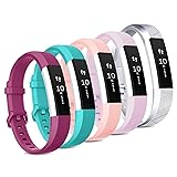 [5 Pack] Sport Bands Compatible with Fitbit Alta HR