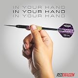 Red Dragon Professional Brass Darts Set with Flights and Shafts Snakebite view 5