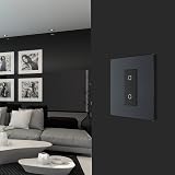 BG Electrical Single Master Touch Dimmer 200W Matt Grey Evolve view 5