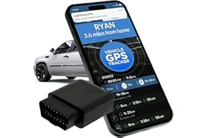 Lightning GPS OBD-II Real-Time GPS Tracker for Vehicles – Easy Installation, Flexible Subscription Plans for Cars, Trucks, Fleets & Teen Drivers – GPS Locator w/Instant Alerts – Subscription Required