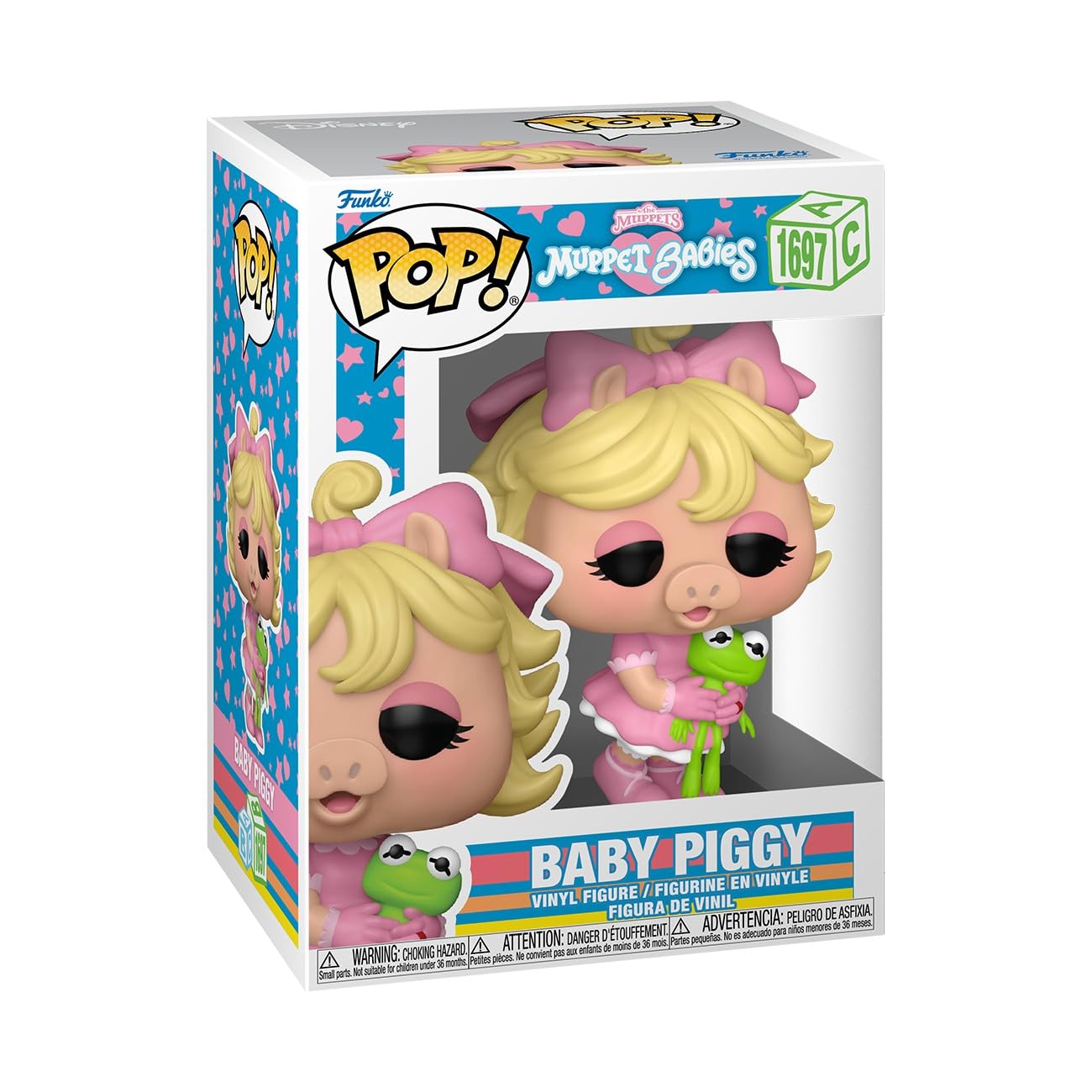 Funko Pop! Disney: Muppet Babies - Baby Piggy - Muppet Babies (1984) - Collectable Vinyl Figure - Gift Idea - Official Merchandise - Toys for Kids & Adults - Cartoon/Animation Fans
