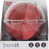 Prym Yarnit Travel Yarn Holder | Includes Two Yarn Channels, Shoulder Strap, Non-Slip Base &amp; Hidden Storage - Knitting &amp; Crochet Essentials