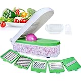 LHS Vegetable Chopper-Multifunctional Onion Chopper Dicer Sala Potato Cutter Cheese Grater Vegetable Food Slicer With Contain