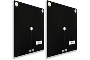 FLASLD Welding Blanket & Soldering Heat Shield Mat, 12''x12'' Flame Protector Pad Solder Plumbing Hole Propane Torch, Fire Protection Blanket (2 Pack)