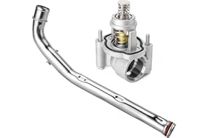 C-TZU Upgrade Aluminium Thermostat Housing Assembly for Buick LaCrosse Regal 2017-2020,Cadillac XT5 XT6 2017-2023 GMC Acadia 2017-2023 - Replaces 12678779 12673659