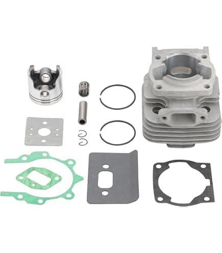 Kit De Cilindro Y Pistón 44mm Para Motores De 2 Tiempos 43cc-49cc - Incluye Cuerpo, Pistón, Aros Y Juntas, Para Mini Quads Y Dirt Bikes