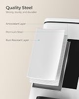 SONGMICS Kitchen Bin 6 L Steel Pedal Trash Bin with Inner Bucket view 6
