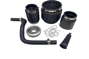 SupremeMarine 803100T1 Transom Seal Bellows Kit for MerCruiser Bravo 1 2 3 with Gimbal Bearing, Exhaust Bellow, U-Joint Bellow, Shift Bellow Replace 30-803100T1 8M0095485 Sierra 18-8212