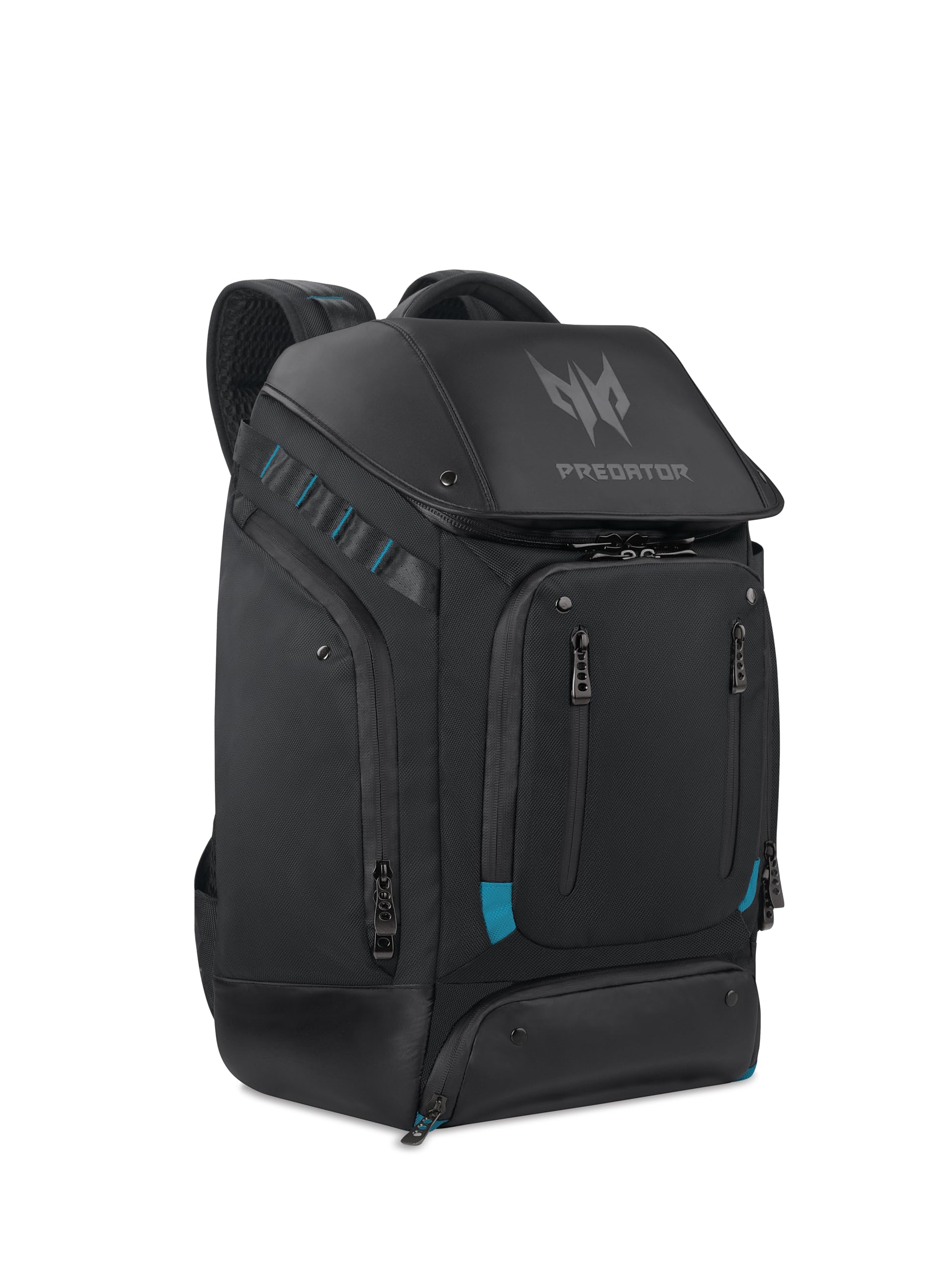 Acer Predator Accessories - Gaming utility backpack (suitable for all 15.6" and 17.3" notebooks, many additional compartments, stable, comfortable padding) Black