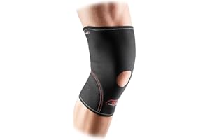 McDavid 402 Knee Support With Open Patella, Black, Large
