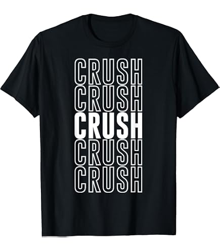 Amazon.com: I Love My Crush T-Shirt : Clothing, Shoes & Jewelry