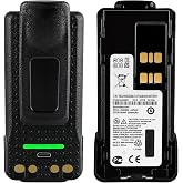 7.4V 3000mAh PMNN4409AR PMNN4409BR Two-Way Radio Battery Replacement for Motorola XPR7350 XPR7580 XPR7550 XPR3300 APX4000 APX1000 PMNN4491 XPR3500 XPR7380 DP4400 PMNN4448 (Type-C Charge&amp;Power Display)