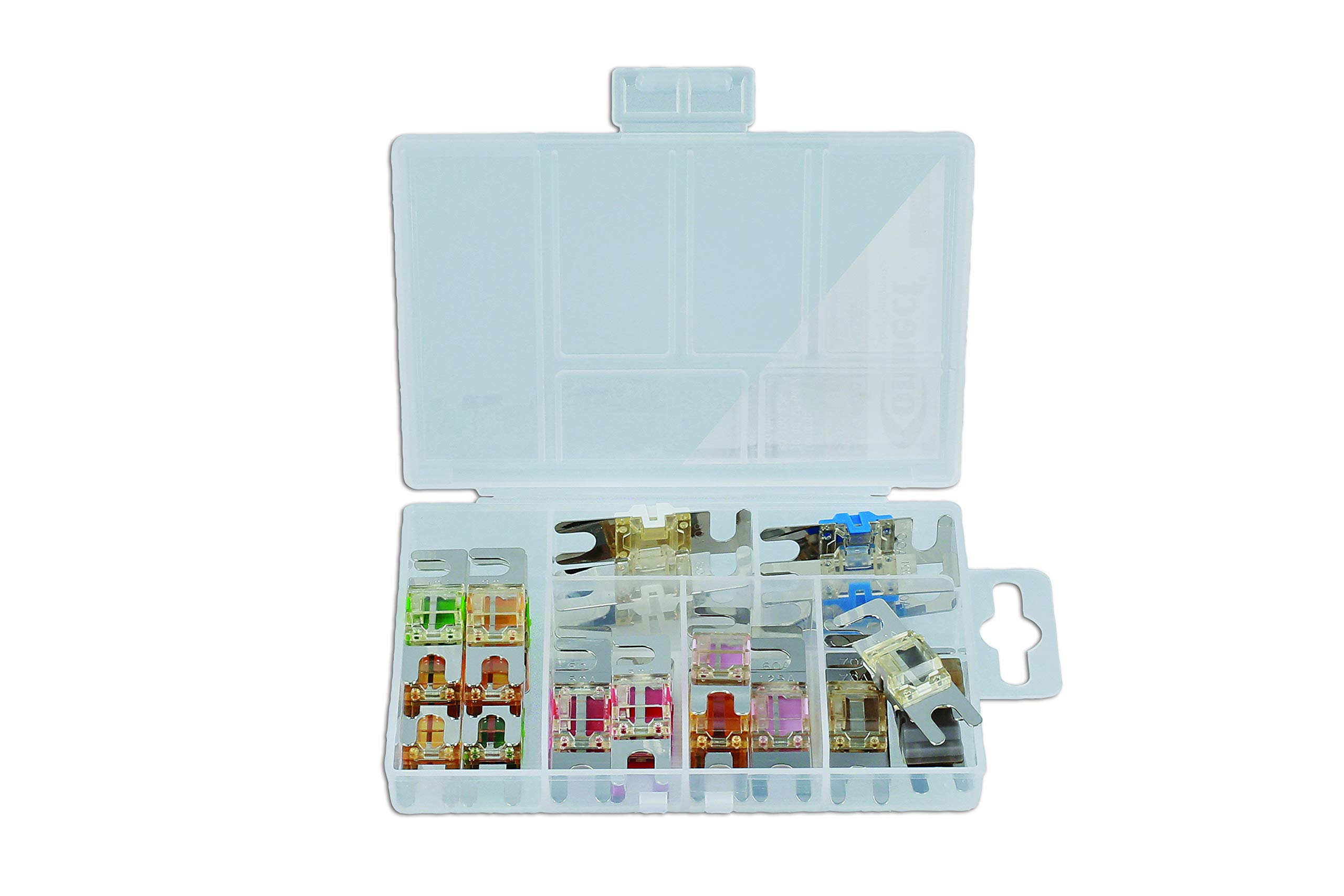 Connect 37645 Assorted Midi Fuses (Nickel) Box 28pc