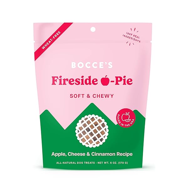 BOCCE’S BAKERY FIRESIDE APPLE PIE TREATS FOR DOGS,...