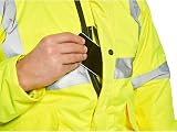 Portwest S463 Hi-Vis Winter Bomber Jacket Waterproof EN342 40+ UPF XL view 7