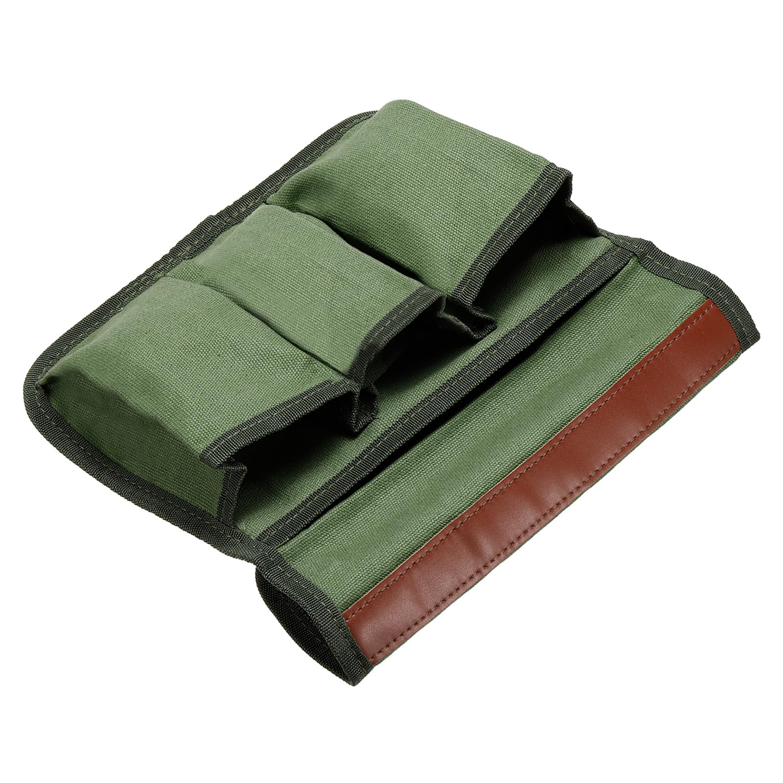 M METERXITY Camping Armrest Organizer Bag - Folding Camping Chair Armrest Hanging Storage Bag, Apply to Beach/Fishing/Hiking/Picnic (Green)