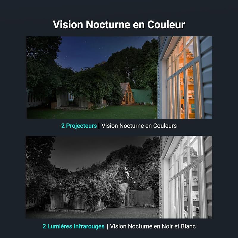 CB3 4G Caméra Surveillance Extérieure sans Fil avec Batteries Rechargeable, 2K AOV, Détection de Forme Humain/Véhicule, Vision Nocturne Couleur, Audio Bidirectionnel, Défense Active, IP66