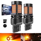 NATGIC Amber 7440 T20 LED Bulbs Yellow Canbus Error