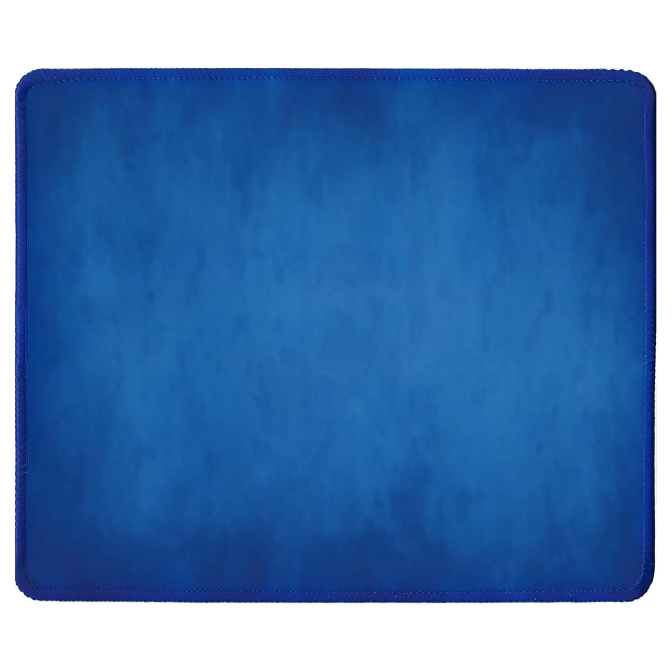 Silent Monsters Mouse Mat Small 10 x 8 inches / 24 x 20 cm, Blue, Stitched Edges, washable & rollable Mouse Pad, Gaming Home Office Mousemat, Mousepad non-slip & quiet, Desk Mat