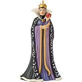 Enesco Disney Traditions by Jim Shore Snow White The Queen Grimhilde Holding Apple Figurine, 5.12 Inch, Multicolor