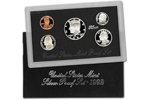 1992 S United States Mint Silver Proof Set Half Dollar, Quarter, Dime, Nickel, One Cent US Mint Proof