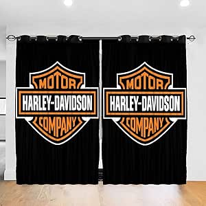 harley davidson curtains