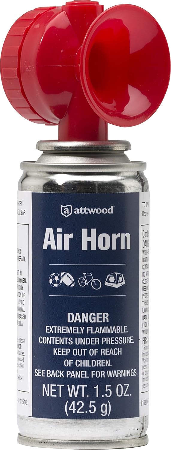 attwood 118090-7 Portable Boat Air Horn 1.5-oz : Sports & Outdoors