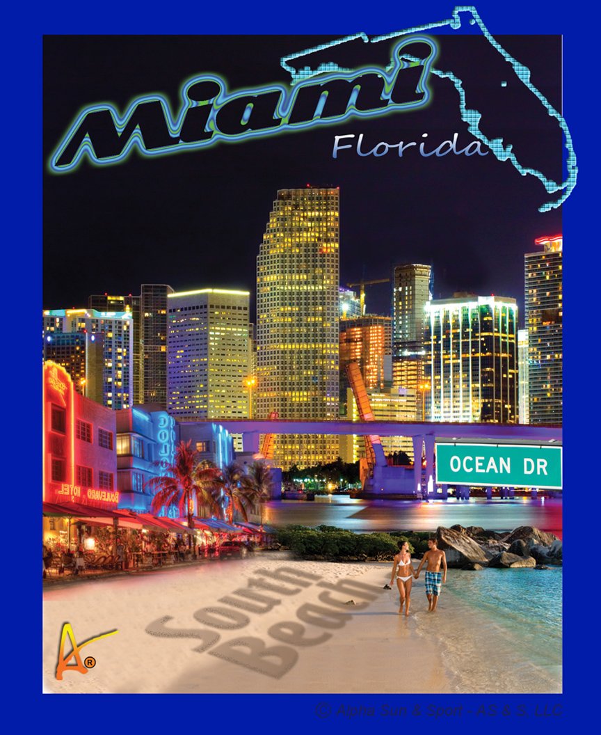 Amazoncom Best Ultimate Iron On Miami Florida Travel