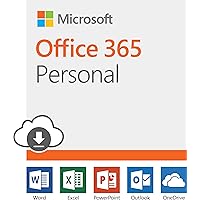 Microsoft Office 365 Personal | 12-month subscription, 1 person, PC/Mac Download