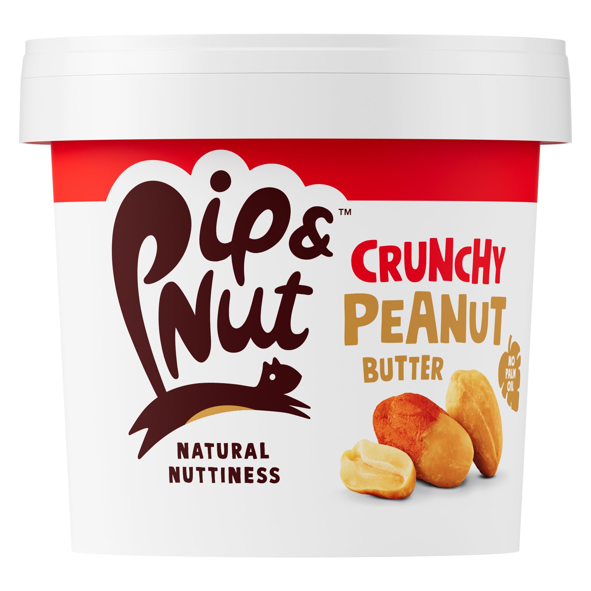 Pip & Nut Knuspringe Erdnussbutter, 1kg