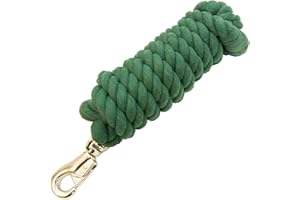 Intrepid International Cotton Lead Rope with Bull Snap