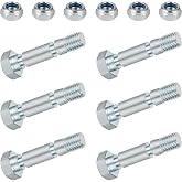 707555 Snow Blower Shear Pin for Briggs &amp; Stratton Dual Stage Snowthrowers | Prevent Snow Blower Downtime &amp; Rusted‑Seized Pins, Anti-corrosion Finish, 6 Pack