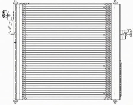 Amazon Com Cpp Air Conditioning Condenser For Ford Explorer Ranger Sport Trac Mercury Mountaineer Fo3030141 Automotive