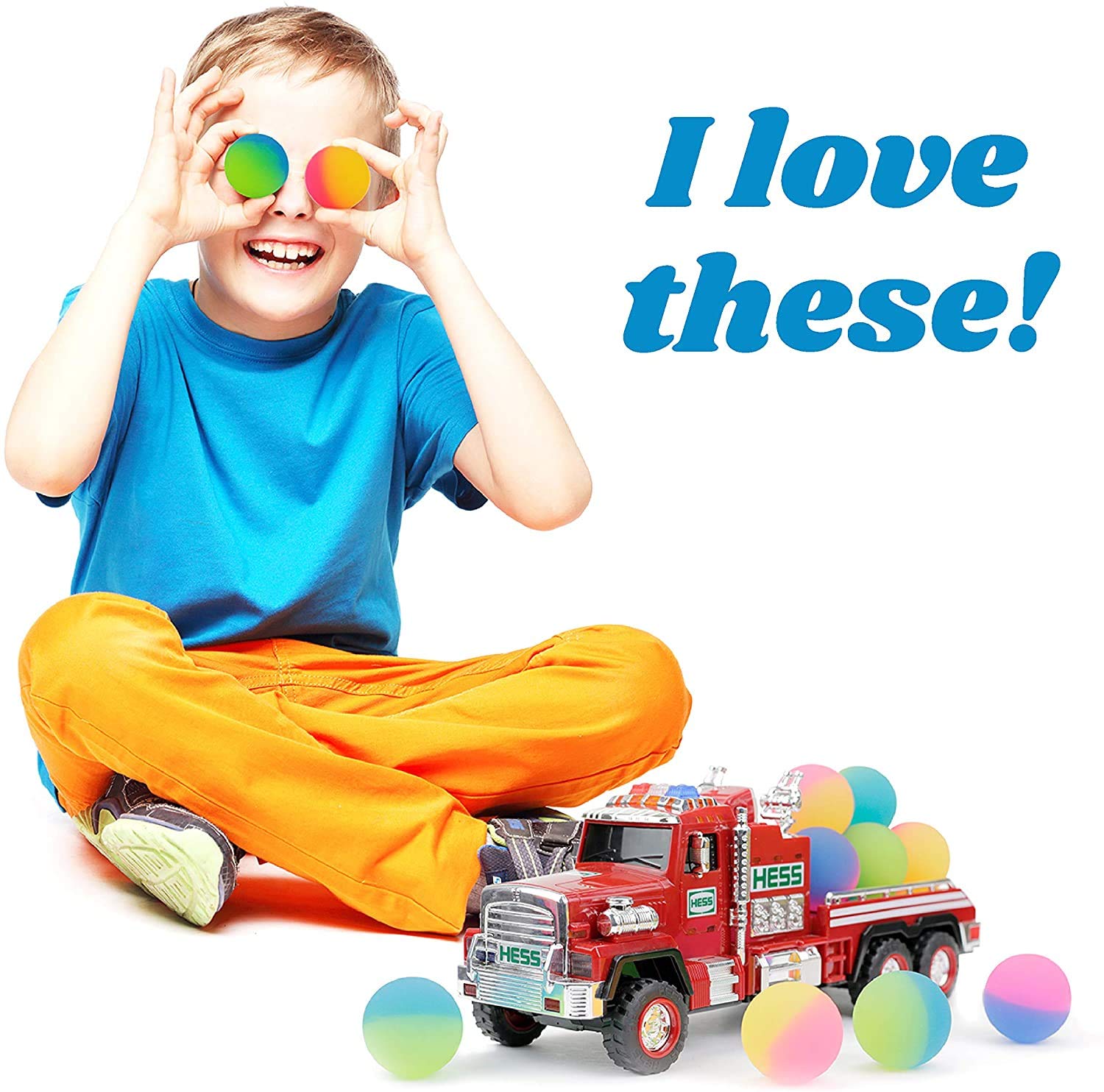 Entervending Bouncy Balls in The Gift Box - 45mm Bouncy Balls Variation