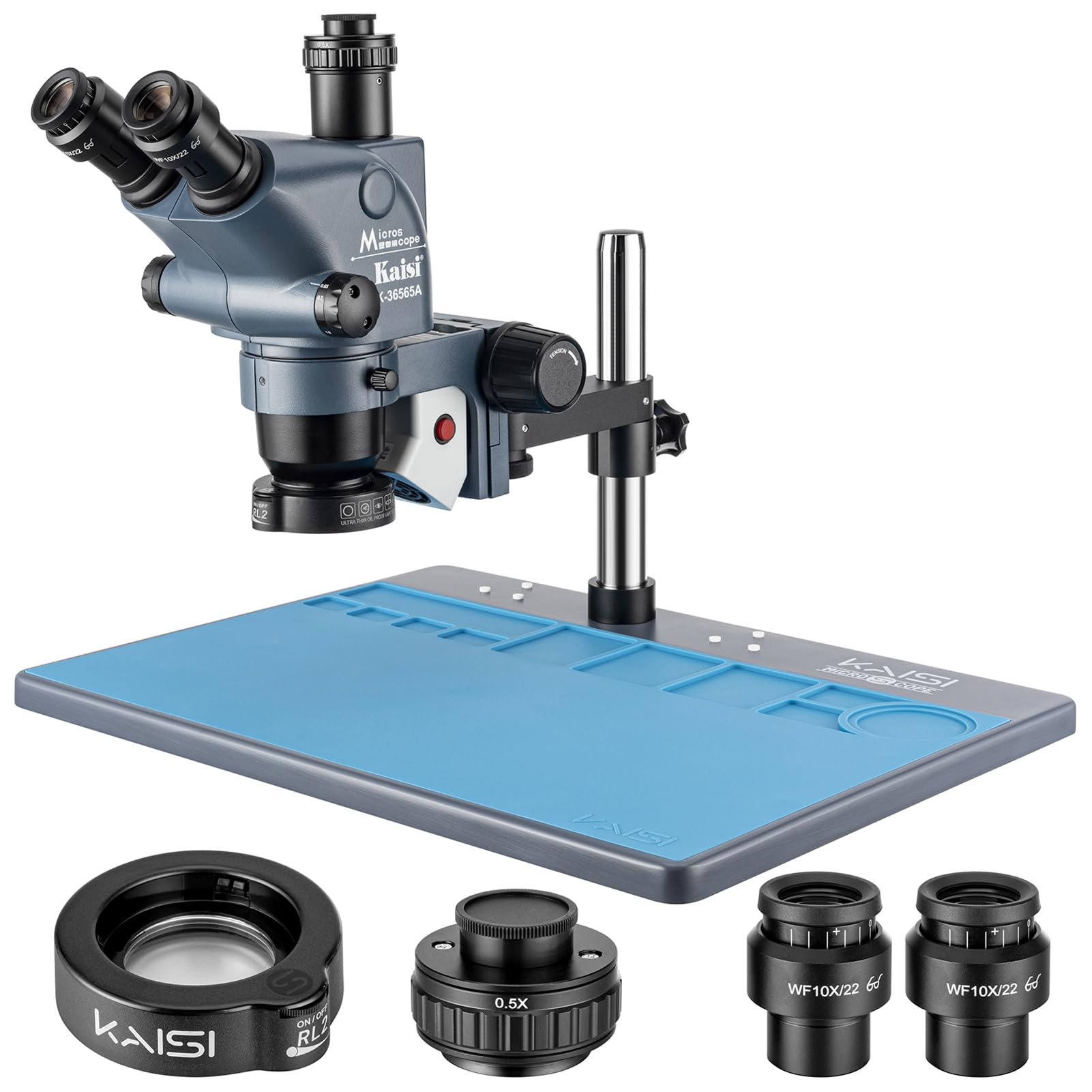 Kaisi Trinocular Stereo Microscope for Professional
