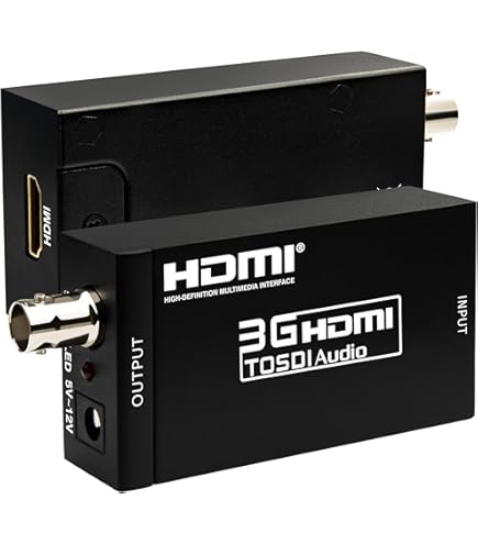 GRACETOP Convertisseur HDMI vers SDI HD Vidéo Audio GRACETOP Convertisseur HDMI vers SDI HD Vidéo Audio