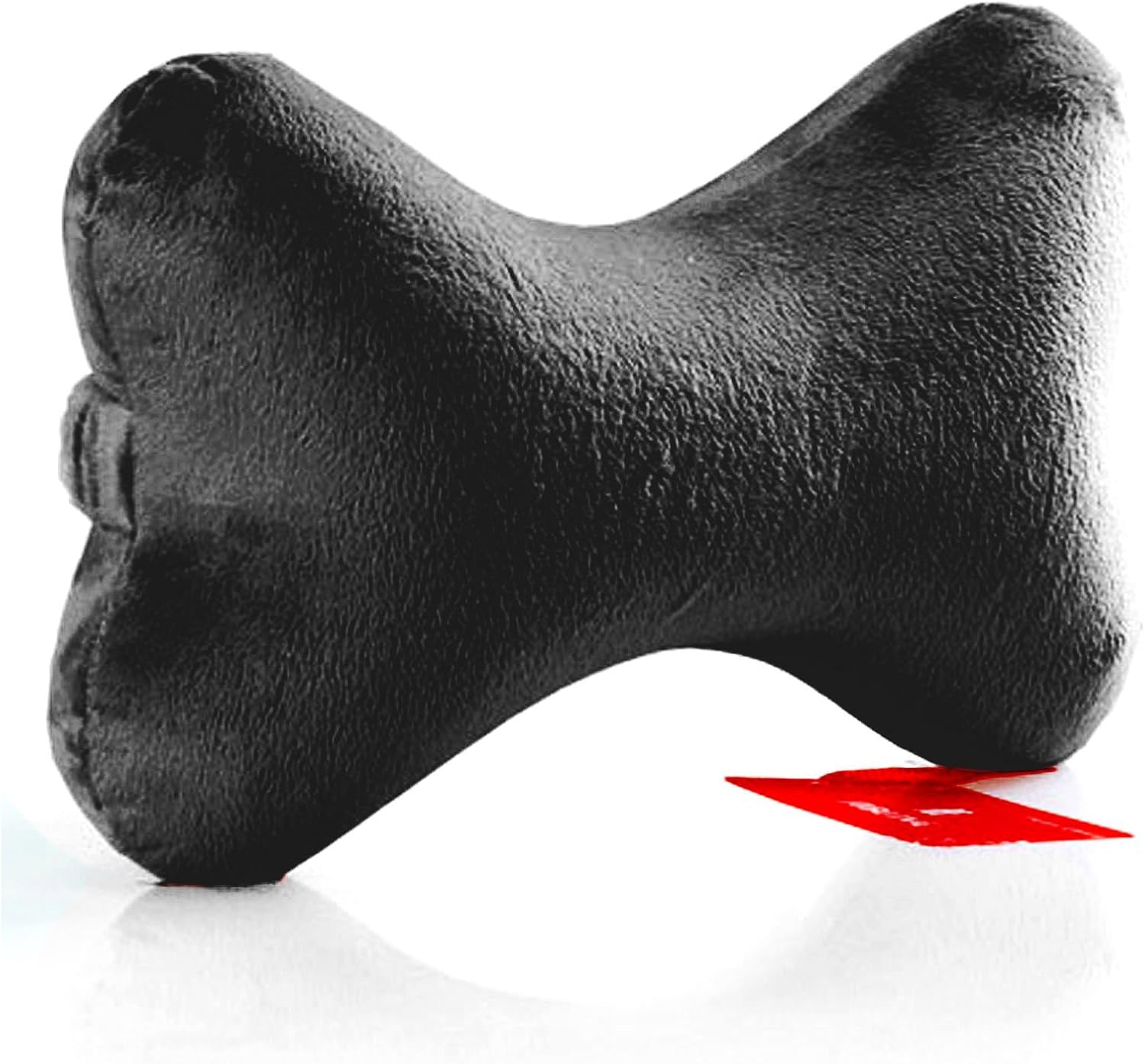 Bookishbunny 2pk Dog Bone Shaped Travel Neck Pillows with