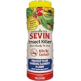 Sevin Insect Killer Dust, 3 Pound | Ready To Use Dust, Kills by Contact, Over 150 Listed Insects on Garden, Flowers, and Lawn, Aphid Killer and More
