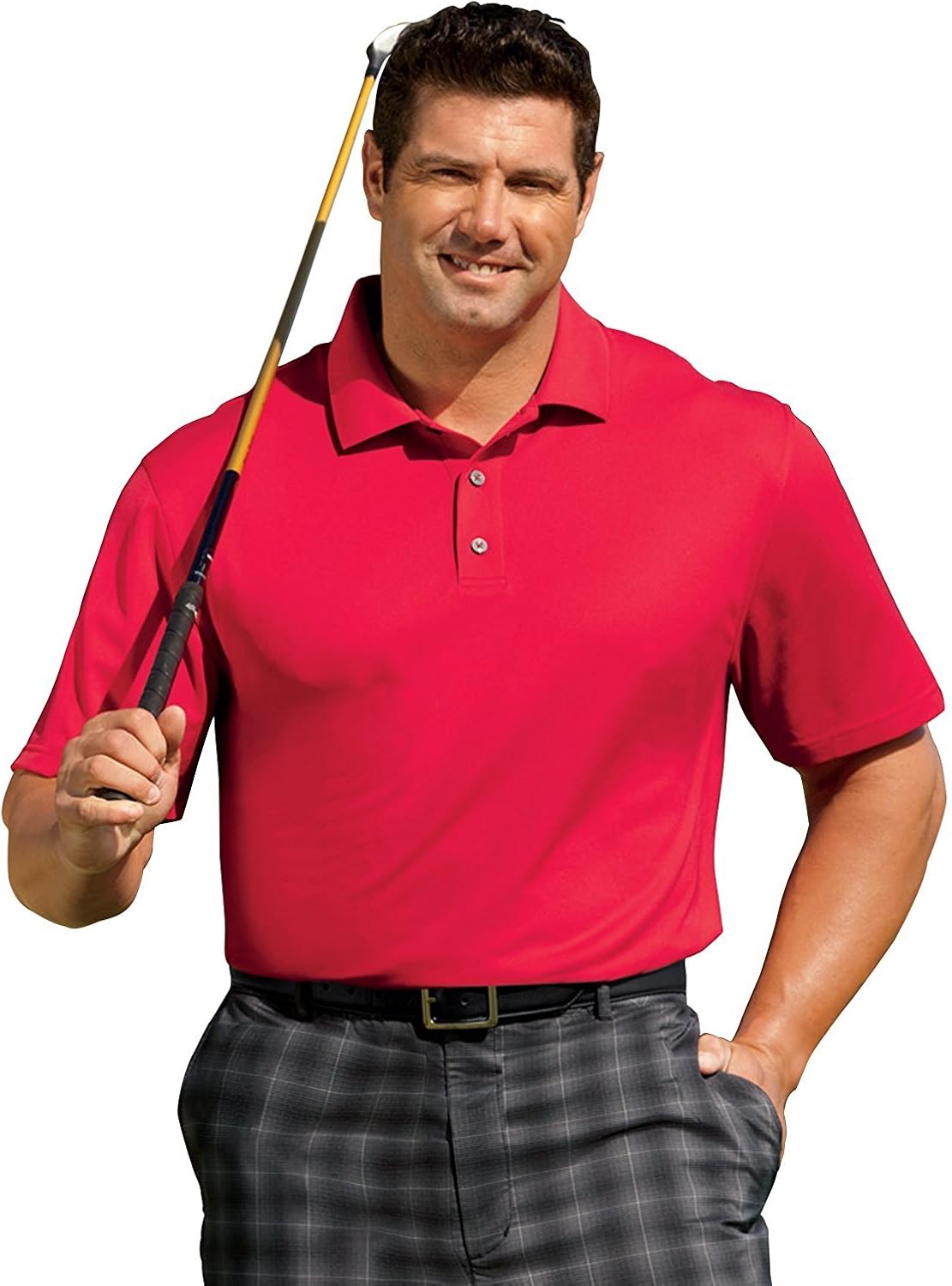 reebok golf speedwick solid polo shirt