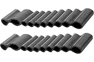 Mekar Updated Adjustable Door Limiting Check Strap Left & Right Load 1000 Lb Nylon Belt Compatible with Jeep Wrangler TJ JK JL - 2PCS - Black