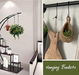 ilauke 32 Pack Heavy Duty S Hooks Black S Shaped Hooks Hanging Hangers view 5