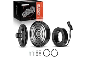 A-Premium Air Conditioner AC Compressor Clutch Kit Compatible with Hyundai Elantra 2001-2006, Tiburon 2003-2008, Tucson 2005-